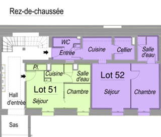 Espace indépendant 50 m² 8 postes Location bureau Rue d'Alger Nantes 44100 - photo 1